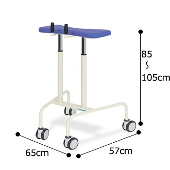 歩行ヘルパー TB-1184 施設向け車輪付歩行器
のサイズ