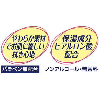 ライフリーおしりふきこすらずスッキリ 1ケース（1袋72枚入り×12袋）