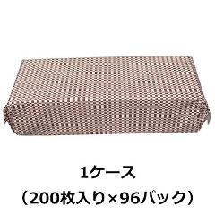 さらっとペーパータオル エコノミー 1ケース（200枚入り×96パック）