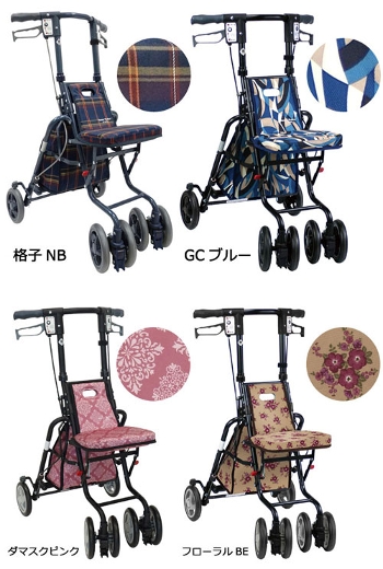 サニーウォーカーSP（中） 島製作所 コンパクトタイプシルバーカー