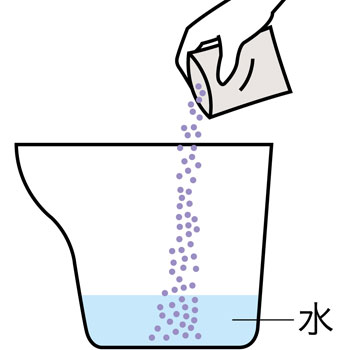 安寿ポータブルトイレ用防臭剤22袋入 5箱セット